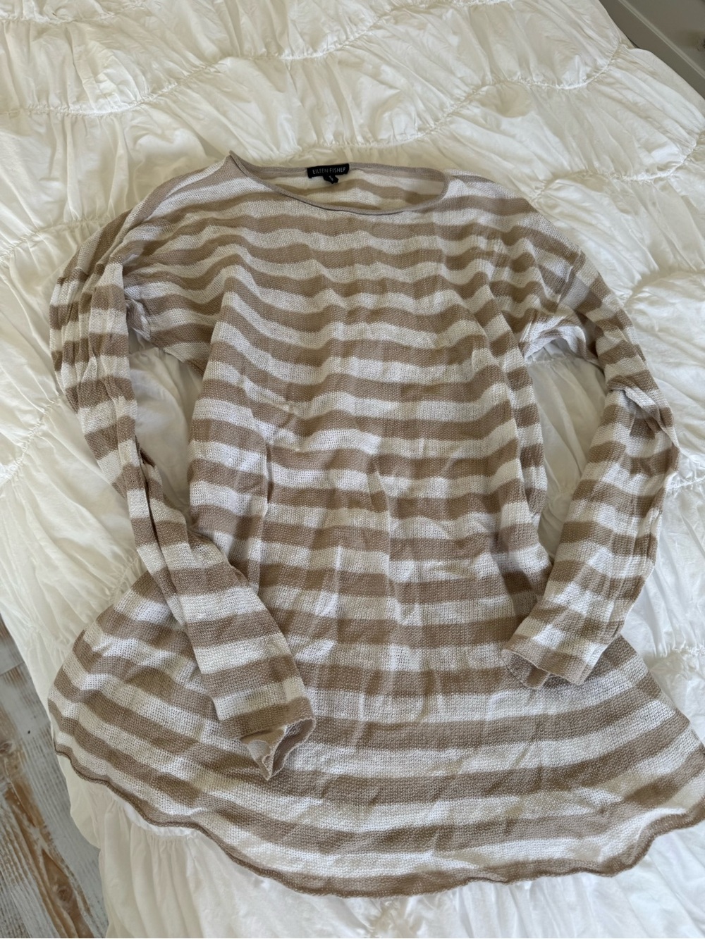 Eileen fisher beach cover up